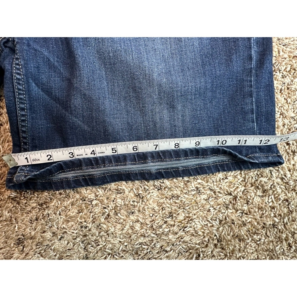 Simply Vera Vera Wang Denim Shorts Women's 16 Mid Rise Stretch Button Fly‎ - Picture 8 of 9